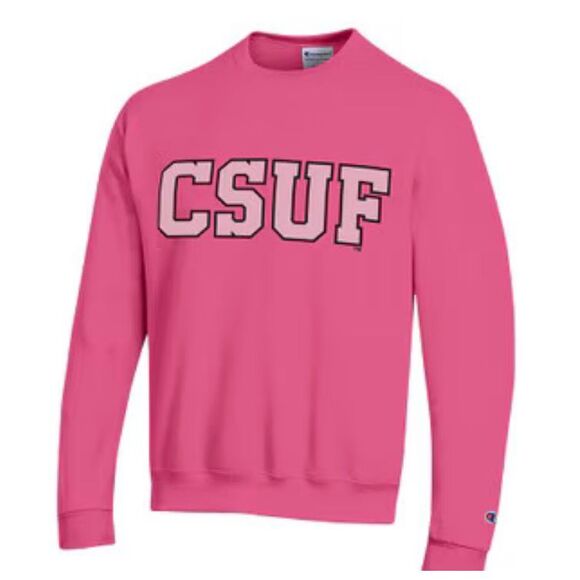 Champion Other - Champion CSUF Classic Crew Special Edition Sweatshirt Pink XL Unisex